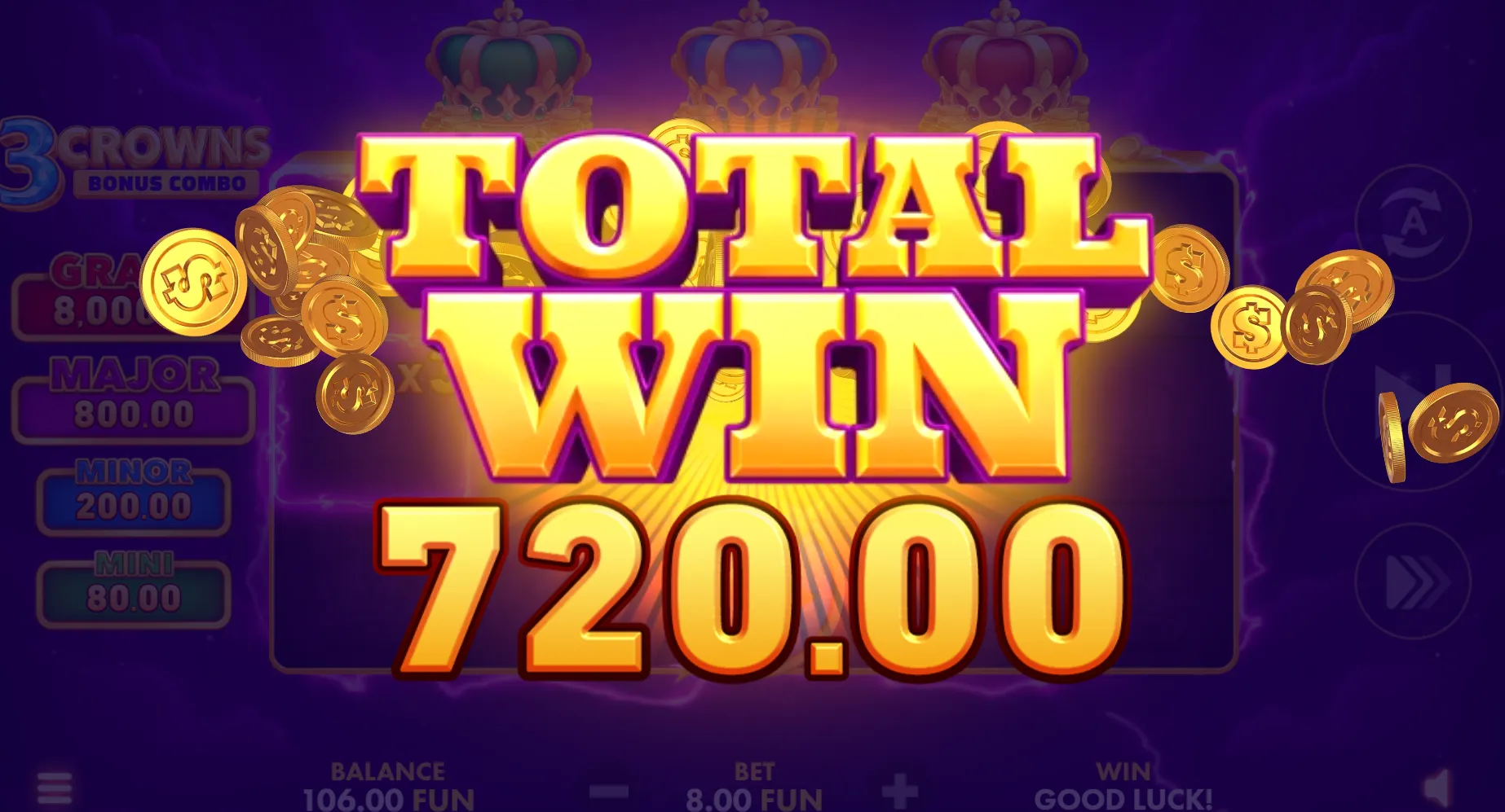 Mega Coins and round game flow